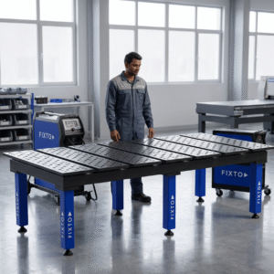 D28 2D Slotted Welding Table (2400x1200)
