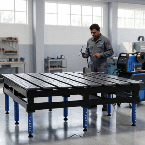 D28 2D Giant Slotted Welding Table (2000x1950)
