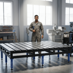 D28 2D Giant Slotted Welding Table (2000x2950)