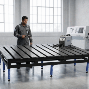 D16 2d Slotted Giant Modular Welding Table (2000x2950)