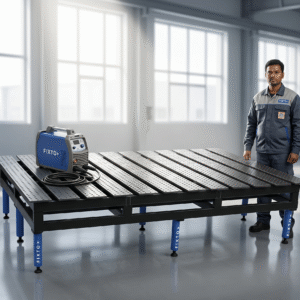 D16 2d Slotted Giant Modular Welding Table (2000x3950)