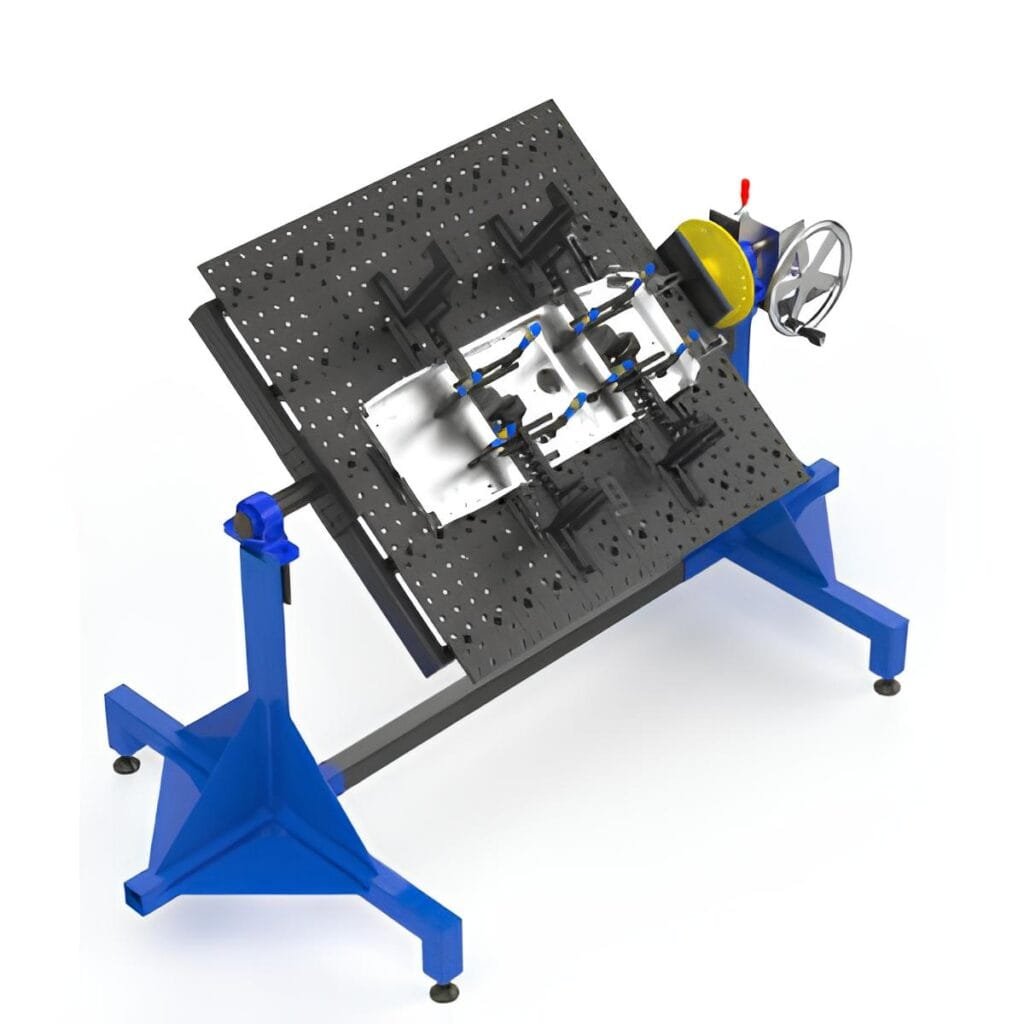 D16 Rotary Welding Table - Fixto Welding Tables