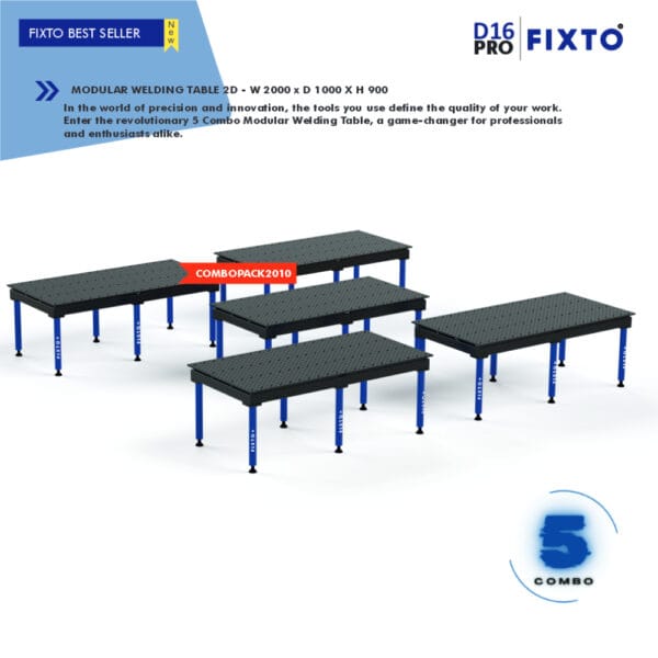 D16 Modular Welding Table - COMBOPACK2010