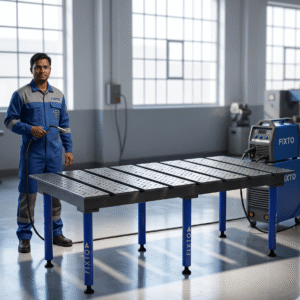 2D Slotted Modular Welding Tables