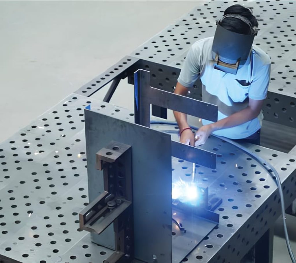 fixto-industries-textile-warping-machine-fixture Workshop Clamping Safety